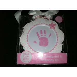  Baby Handprint & Footprint Kit (Pink Girl) Baby