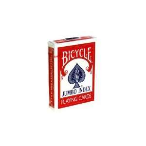 Bicycle Jumbo Playing Cards 2 Blue Color and 1 Red Color / 2 Red color 