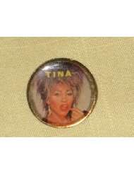 Vintage 1980s  Tina Turner  Collectors Series Metal Pin