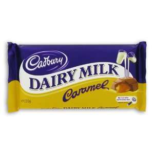 Cadbury Dairy Milk Caramel 230g (2 pack) Grocery & Gourmet Food