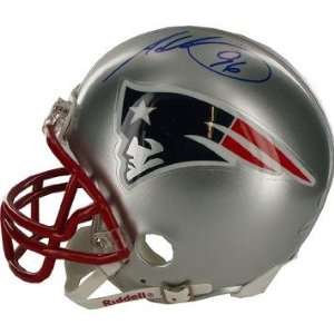 Adalius Thomas Patriots Mini Helmet (SI Auth)   Autographed NFL Mini 