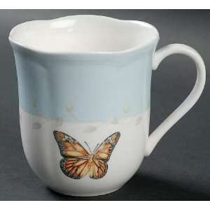  Lenox China Butterfly Meadow Mug, Fine China Dinnerware 