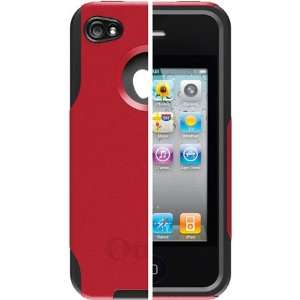  OtterBox Commuter Case Cover For iPhone 4 4G Red Black 
