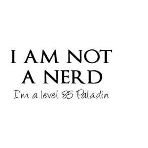    I am not a nerd, Im a level 85 Paladin Mug