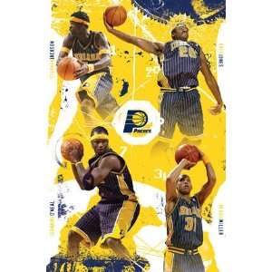  Indiana Pacers (Jackson, Jones, Miller, ONeal) Sports 