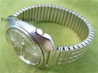 Working Vintage Gents Seiko 5 Automatic 21J Day Date Wristwatch  