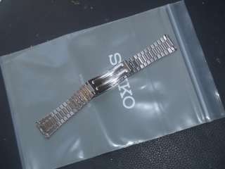 SEIKO SQ 17mm BRUSHED STAINLESS STEEL WATCH STRAP B1196  
