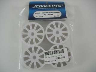 Concepts Rulux RC10 B4 Front Wheel 4 Piece White NEW  