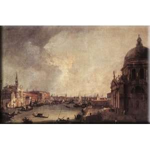    Looking East 30x20 Streched Canvas Art by Canaletto