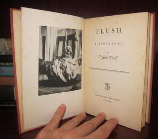 Woolf, Virginia FLUSH, A Biography 1st Edition First Printing  