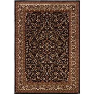   Everest Isfahan Black 3791 6025 311 Square Area Rug