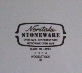 Noritake Woodstock Primastone Dinner Plate 8354 Japan  