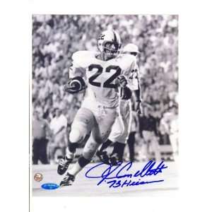  John Cappelletti Autographed Penn State Black and White 