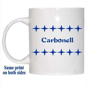  Personalized Name Gift   Carbonell Mug 