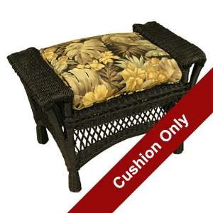  Sedona Wicker Ottoman Cushions Patio, Lawn & Garden