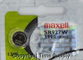 maxell 399 SR927W SR927 V399 D399 W Watch Battery  