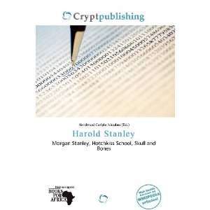    Harold Stanley (9786138486749) Hardmod Carlyle Nicolao Books