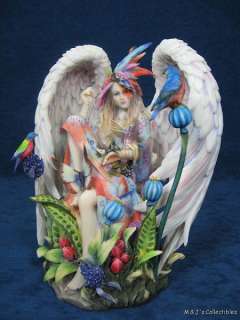 Sheila Wolk Sanctuary Angel Fairy Statue Figurine LE  