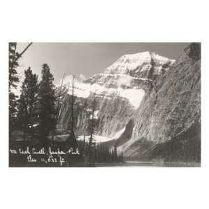  Mt. Edith Cavell, Jasper Park, Canada Premium Poster Print 