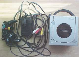Used Nintendo GameCube w/3 Games No Box Good Condition  