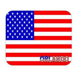  US Flag   Orlando, Florida (FL) Mouse Pad Everything 