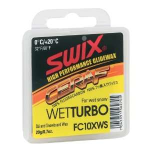  Swix Cera F Solid Wet Turbo Wax 2011 20g Sports 