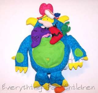 GROSS OUT DOODLE MONSTER toy stuffed animal plush doll  