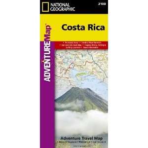  Costa Rica Adventure Travel Map (Trails Illustrated) [Map 