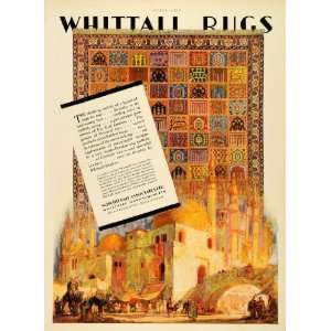  1929 Ad Whittall Rugs Associates Worcester Massachusetts 