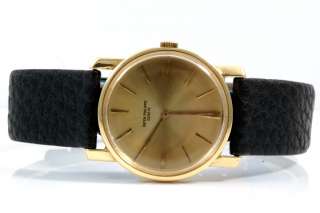 Vintage Patek Philippe 18k Yellow Gold Watch Vintage Ref# 3464 Rare 
