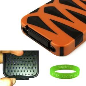 Bangle Orange Tiger Design iPhone Case Silicone Skin 