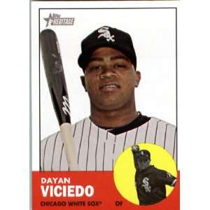  2012 Topps Heritage 86 Dayan Viciedo   Chicago White Sox 