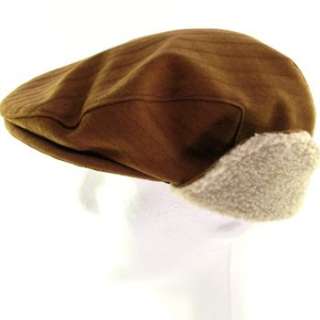NEW WINTER FALL SHERPA EAR FLAPS IVY DRIVER DRIVING CABBIE CABBY 