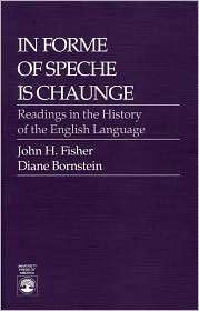 In Forme of Speche is Chaunge, (0819139041), John H. Fisher, Textbooks 