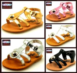 Infant Toddler Girls Xeyes Sandals #440 Size 5 6 7 8  