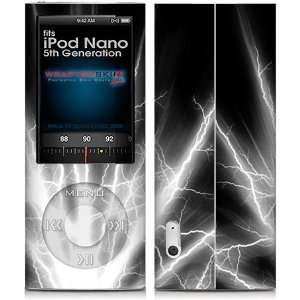  iPod Nano 5G Skin Lightning White Skin and Screen 