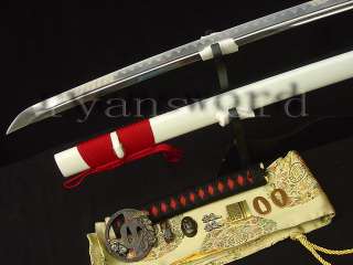 High Quality HAND FORGED JAPANESE SWORD KATANA RED SAME  