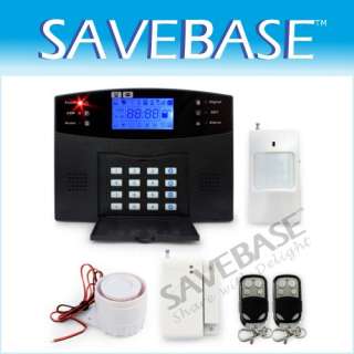 Wireless Wired GSM Home Store Office Security Alarm System LCD Touch 