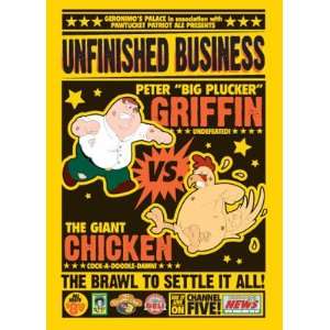  Family Guy Peter vs. Chicken Postcard 46266 Toys & Games