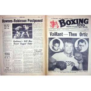  BOXING 1962 CHARNLEY VAILLANT ORTIZ DOWNES LEAHY GILROY 