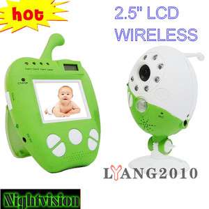 NEW Baby monitor 2.4GHz Wireless Camera Video Audio Night Vision 