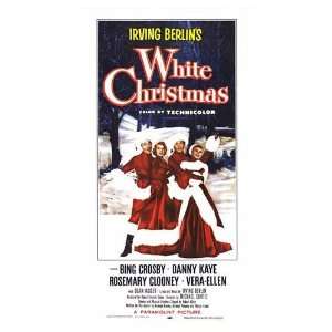 White Christmas Movie Poster, 24 x 36 (1954) 