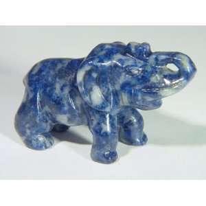 Afghanistan Lapis Lazuli Elephant Stone Carving