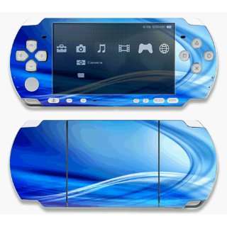  ~Sony PSP Slim 3000 Skin Decal Sticker   Abstract Blue 