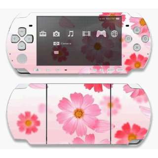  ~Sony PSP Slim 3000 Skin Decal Sticker   Pink Daisy 
