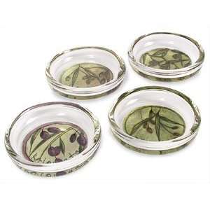 Clay Company Olive Oil Dipping Bowl, Set of 4  Kitchen 