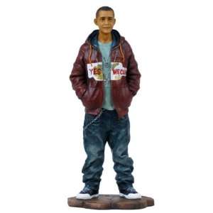  8.25 inch Hip Hop Obama African American With Hand in 