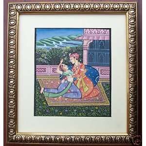    Mughal Traditional Ancient Painting, Paper Art 