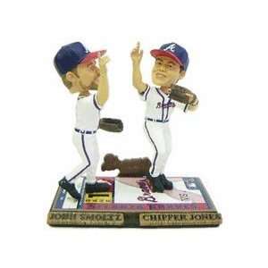 Chipper Jones and John Smoltz Atlanta Braves Limited Edition Bobble 
