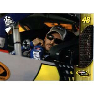 2011 NASCAR PRESS PASS RACING CARD # 16 Jimmie Johnson NSCS Drivers In 